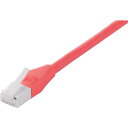 ■BUFFALO ツメの折れないLANケーブル カテゴリー6 ストレート スタンダード 2m ピンク〔品番:BSLS6NU20PK2〕【4305948:0】[送...