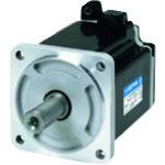 ■SANMOTION サーボモータ(AC200-40mm角ー100W)〔品番:R2AA04010FCR00M6〕【4308386:0】[送料別途見積り..