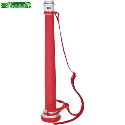 ■IWA 消防/散水 アルミ製 ビクター管鎗パイプ 取手・ベルト付(HB型)ゴム巻き 国家検定品〔品番:04HBRL6..