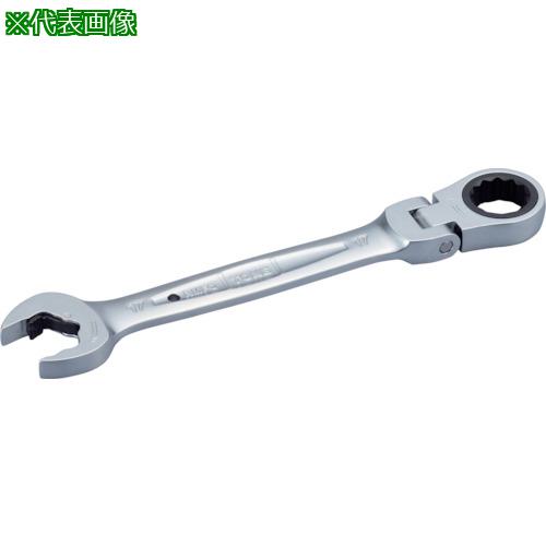 ■TONE 首振クイックラチェットめがねレンチ 13mm〔品番:RMFQ13〕【4319656:0】[店頭受取不可]