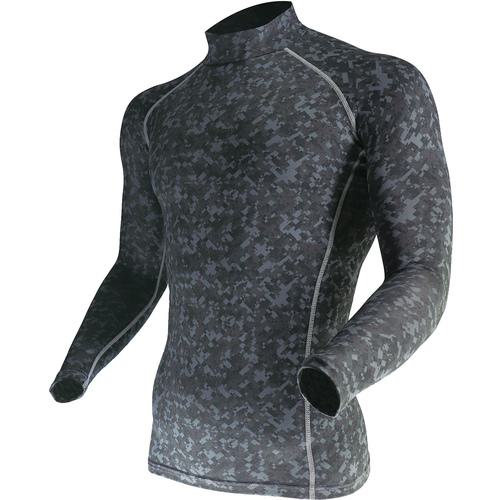 ■おたふく BTパワーストレッチハイネックシャツ 迷彩 LL〔品番:JW170MELL〕【4337037:0】[送料別途見積り][掲外取寄][店頭受取不可]