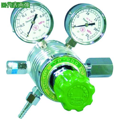 ■YAMATO フィン付調整器 エチレンガス用 YR-200-R-C-12HG05〔品番:YR200RC12HG05C2H4〕【4346661:0】[..