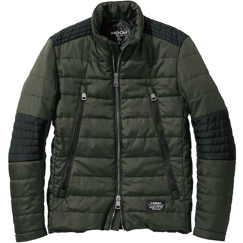 ■HOOH 防寒ジャケット 5L カーキ〔品番:39335L38〕【4374847:0】[送料別途見積り][掲外取寄][店頭受取不可]
