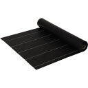 ■萩原 ターピー グランドバリアクロス-10(防草用シート) ブラック(裏面ラミ付) 2.0m×50m/R〔品番:GBC10L2050〕【4377107:0】[...