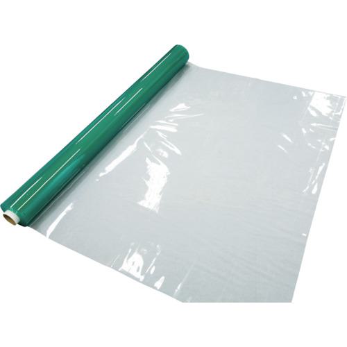 ■日本ウェーブロック フレミラー 帯電防止防炎透明 グリーン味 0.2t〔品番:809B438〕【4427167:0】[法人・事業所限定][外直送元][店頭受取不可]