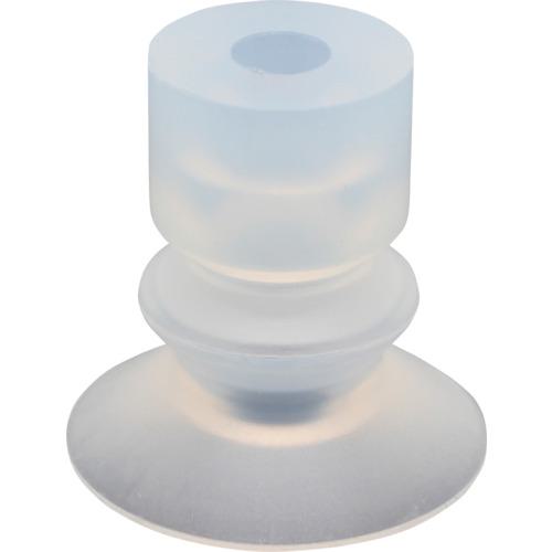 ■PISCO バキュームパッド ソフトベローズタイプ パッドゴム シリコーンゴム〔品番:VP15LBS〕【4428382:0】[店頭受取不可]