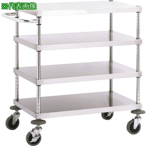 ■Canyon W12型 ステンレスワゴン〔品番:W12CA6110〕【4457031:0】[法人・事業所限定][直送元][店頭受取不可]