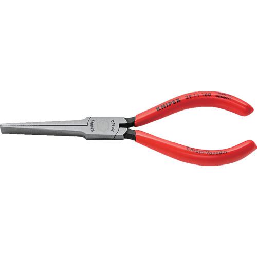 ■KNIPEX テレフォンプライヤー 160mm〔品番:2911160〕【4467604:0】[店頭受取不可]