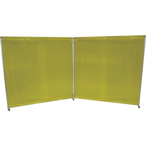 ■吉野 パピヨン1818型(遮光用)イエロー〔品番:YSPAP1818Y〕【4479408:0】[送料別途見積り][法人・事業所限定][直送][店頭受取不可]