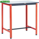 ■TRUSCO 軽荷重作業台(300kg)TFAEL型 900X600XH740 基本タイプ オレンジ色〔品番:TFAEL0960〕【4501292:0】[法人...