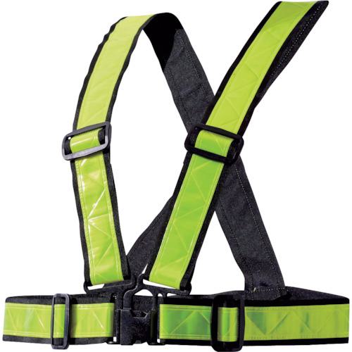 ■快適ウェア ショート丈反射ベスト F ネオンイエロー《10着入》〔品番:322F88〕【4506550×10:0】[送料別途見積り][掲外取寄][店頭受取不可]