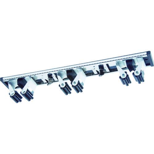 ■TRUSCO ほうき・モップキャッチ 3連〔品番:THMC3〕【4507223:0】[店頭受取不可]