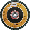 ■NRS ペーパー多羽根ホイル ワンタッチPホイル 100×M10 GZ80 72枚羽根《10枚入》〔品番:OPW10072GZ80〕【4518110×10:0...