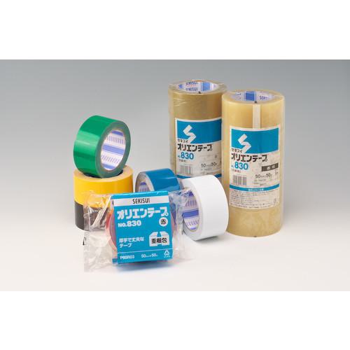■積水 オリエンテープ#830 60X50 茶〔品番:P60B04〕【4519269:0】[店頭受取不可]