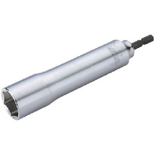 ■TOP 電動ドリル用ロングソケット 19mm〔品番:EDS19L〕【4521099:0】[店頭受取不可]