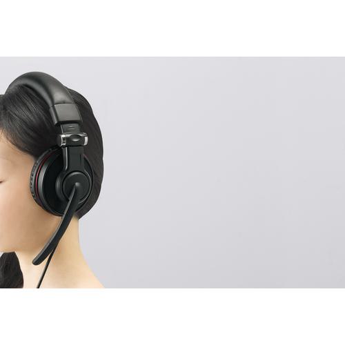 ■BUFFALO ゲーミングヘッドセット 両耳ヘッドバンド式 5.1chサラウンドシステム ブラック〔品番:BSHSUH05BK〕【4522391:0】[送料別途見積り][掲外取寄][店頭受取不可]