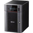 ■BUFFALO TeraStation WSS2022ST H/W RAID Desk 6ベイNAS 48TB〔品番:WSH5620DN48S2〕【45256...