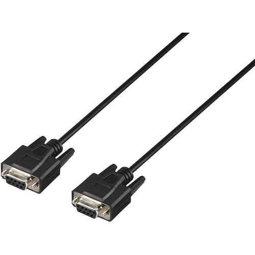 ■BUFFALO RS-232Cケーブル 9pin リバース 3m〔品番:BRSR30BK〕【4531261:0】[送料別途見積り][掲外取寄..