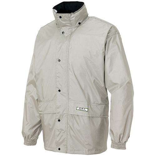 ■アイトス レインスーツ(Bー1レインスーツ)グレー LL〔品番:AZ58701003LL〕【4543278:0】[送料別途見積り][掲外取寄][店頭受取不可]