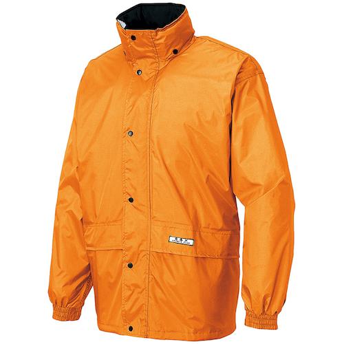 ■アイトス レインスーツ(Bー1レインスーツ)オレンジ L〔品番:AZ58701063L〕【4543334:0】[送料別途見積り][掲外取寄][店頭受取不可]