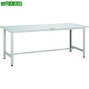 ■TRUSCO 軽荷重作業台(300kg)AE型 900X750XH740 基本タイプ ホワイト色〔品番:SAE0975W〕【4546296:0】[法人・事業所...