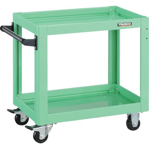 ■TRUSCO ツールワゴン ドルフィン 600X400 ヤンググリーン〔品番:DLWS662YG〕【4547543:0】[直送DS][店頭受取不可]