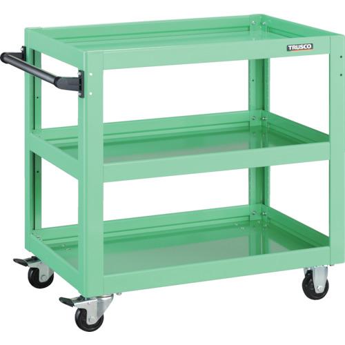 ■TRUSCO ツールワゴン ドルフィン 750X500 ヤンググリーン〔品番:DLWS773YG〕【4547861:0】[直送DS][店頭受取不可]