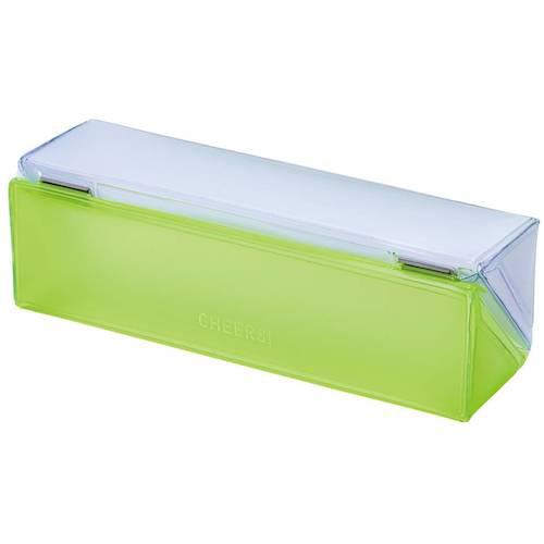 ■KING JIM チア-ズ スクエアペンケ-ス キイ《5個入》〔品番:CH2182TY〕【4560679×5:0】[送料別途見積り][掲外取寄][店頭受取不可]