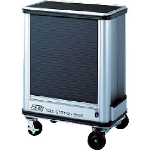 ■KTC スチール製ワゴン(キャビネットタイプ)ツールステーション 間口670×奥行420×高さ900mm〔品番:SKR703A〕【4562097:0】[送料別途見積り][法人・事業所限定][直送][店頭受取不可]