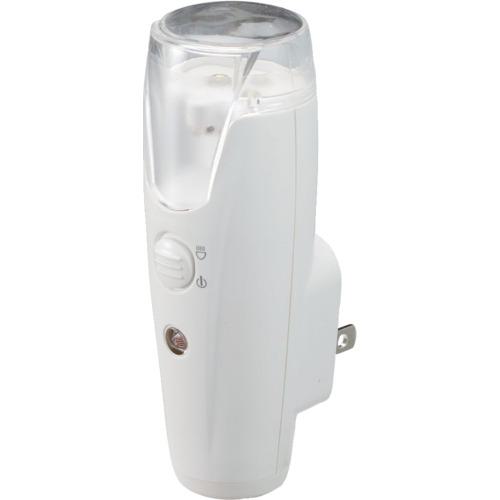 ■YAZAWA 充電式LEDセンサーナイトライトホワイト〔品番:NCSN02WH〕【4574340:0】[店頭受取不可]
