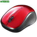 ■BUFFALO Bluetooth3.0対応 BlueLED光学式マウス 静音/3ボタン レッド〔品番:BSMBB100RD〕【4576212:0】[送料別途...