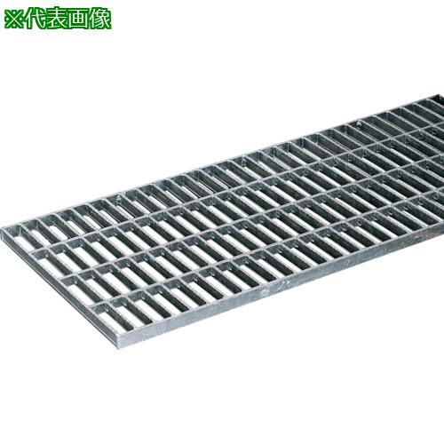 ■奥岡 スチール製 側溝用 グレーチング 本体幅300×高さ44 並目 ノンスリップ〔品番:OKGX53044〕【4579406:0】[送料別途見積り][法人・事業所限定][外直送][店頭受取不可]