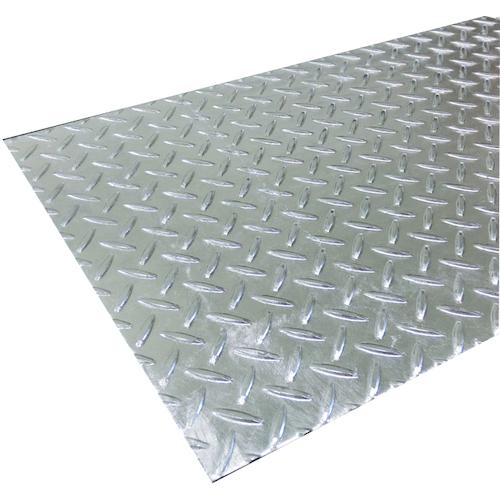 ■奥岡 スチール製 縞鋼板ふた U字溝用 溝幅250用 T-2〔品番:OUP25〕【4581015:0】[送料別途見積り][法..