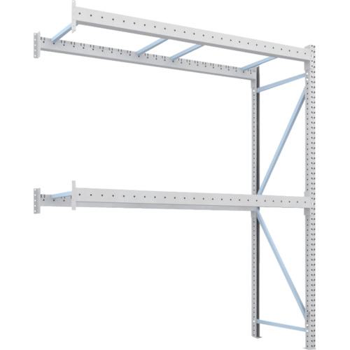 ■TRUSCO パレットラック1トン2500X900XH3000 2段 連結〔品番:1D30B25092B〕【4591640:0】[送料別途見積り][法人・事業所限定][直送][店頭受取不可]