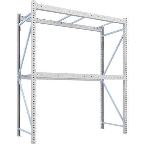 ■TRUSCO パレットラック1トン2500X1000XH3000 2段 単体〔品番:1D30B25102〕【4591658:0】[送料別途見積り][法人・事業所限定][直送][店頭受取不可]