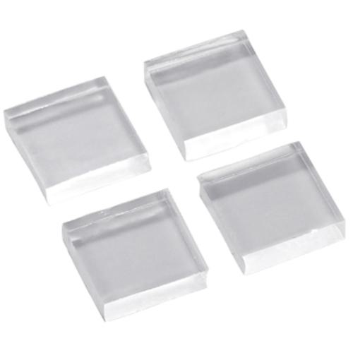 ■BUFFALO 液晶TV専用耐震ジェル 20型まで対応(4枚入り)〔品番:BSTV04J20〕【4594889:0】[店頭受取不可]