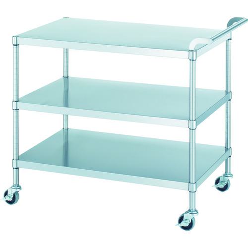 ■シンコー ステンレスワゴンM03型〔品番:M036045U75〕【4597591:0】[法人・事業所限定][直送元][店頭受取不可]