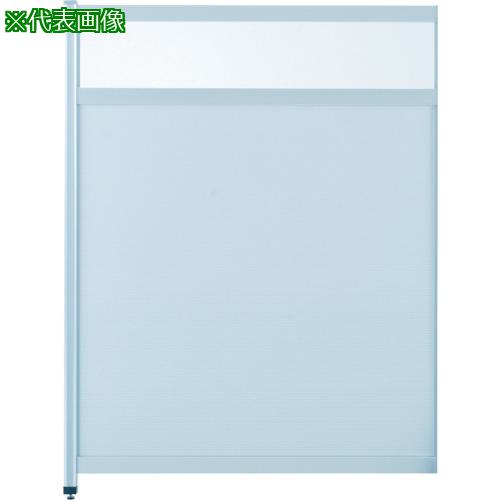 ■生興 工場用アルミ衝立コーナー増結(上部樹脂ガラス(PVC))〔品番:SF30A46CO〕【4607295:0】[送料別途..