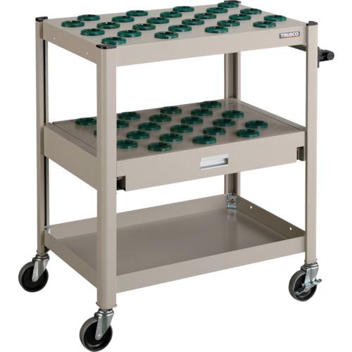 ■TRUSCO TCW型ツーリングワゴン 40X45個スライド棚型 NN ネオグレー〔品番:TCWT402CA〕【4614542:0】[法人・事業所限定][直送元][店頭受取不可]