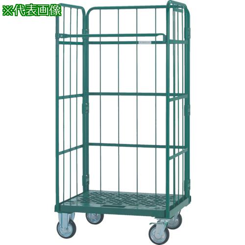 ■TRUSCO ハイテナー省音型 1100X800X1700 直進仕様 樹脂底板〔品番:THTXJ5A〕【4623991:0】[法人・事業所限定][直送元][店頭受取不可]