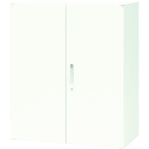 ■NAIKI 収納庫 CW型 両開き書庫 899×450×1050〔品番:CW0911KWW〕【4630921:0】[送料別途見積り][法人・事業所限定][直送][店頭受取不可]