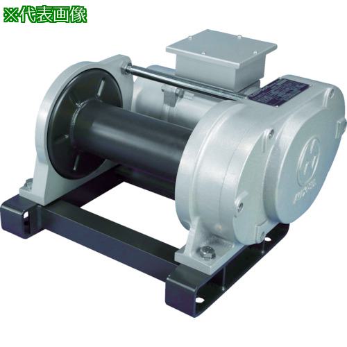 ■MAXPULL ビルトイン・モータ(三相200V) 電動ウインチ 1500W〔品番:BMW401〕【4654846:0】[送料別途見積り][法人・事業所限定][直送][店頭受取不可]