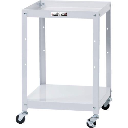 ■ヤマテック コンビニワゴン オープン2段タイプ(高さ600)W400×D400〔品番:WCL2P〕【4661915:0】[法人・事業所限定][直送元][店頭受取不可]