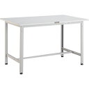 ■TRUSCO 軽荷重作業台(300kg)AE型 900X750XH740 基本タイプ ホワイト色〔品番:AE0975W〕【4666810:0】[法人・事業所限...
