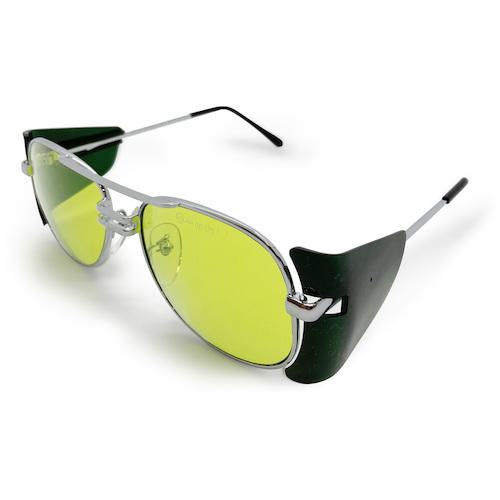 ■リケン 遮光めがね メタルフレーム RT-5(52) GS付 SPL1.2〔品番:RT552GSSPL1.2〕【4668748:0】[送料別途見積り][掲外取寄][店頭受取不可]