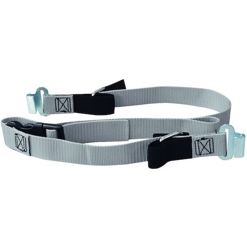 ■ティーエフサービス スチールラック・中量ラック用落下防止ベルト イーガード巻付タイプメタルラック用900mm 1本入り 耐荷重約100kg〔..