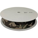 ■ユタカメイク 迷彩ナイロン平ベルトドラム巻 1.8t×50mm×1m ウッドランド《25m入》〔品番:FMH330〕【4744356×25:0】[送料別途見積...