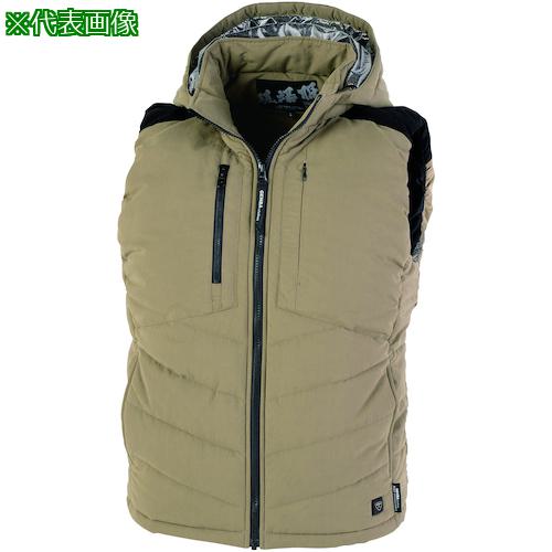 ■ジーベック ヒーター内蔵ベスト160-81-5L〔品番:160815L〕【4776375:0】[送料別途見積り][掲外取寄][店頭受取不可]