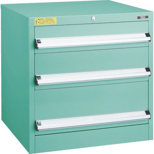 ■TRUSCO VE6S型中量キャビネット 600X550XH600 引出3段〔品番:VE6S603〕【4790774:0】[法人・事業所限..