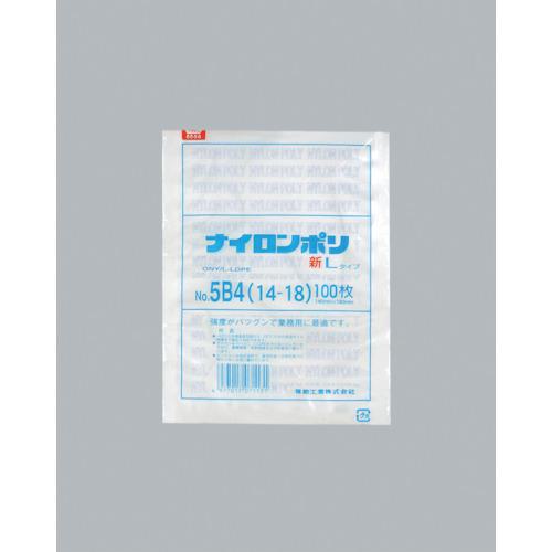 ■福助 ナイロンポリ 新Lタイプ NO.5B4(14-18)《30袋入》〔品番:0707597〕【4811724×30:0】[送料別途見積り][掲外取寄][店頭受取不可](3)